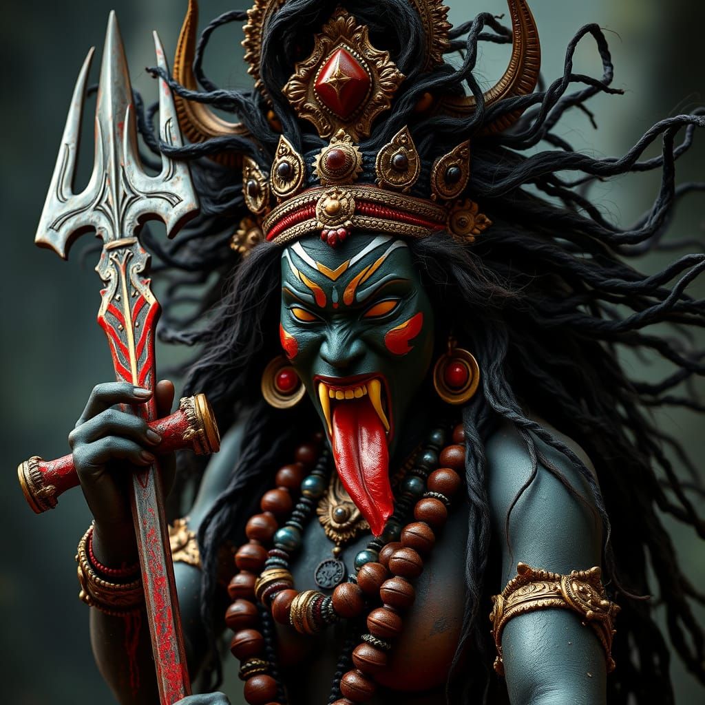 Mysterious Dark Goddess of Hindu Mythology