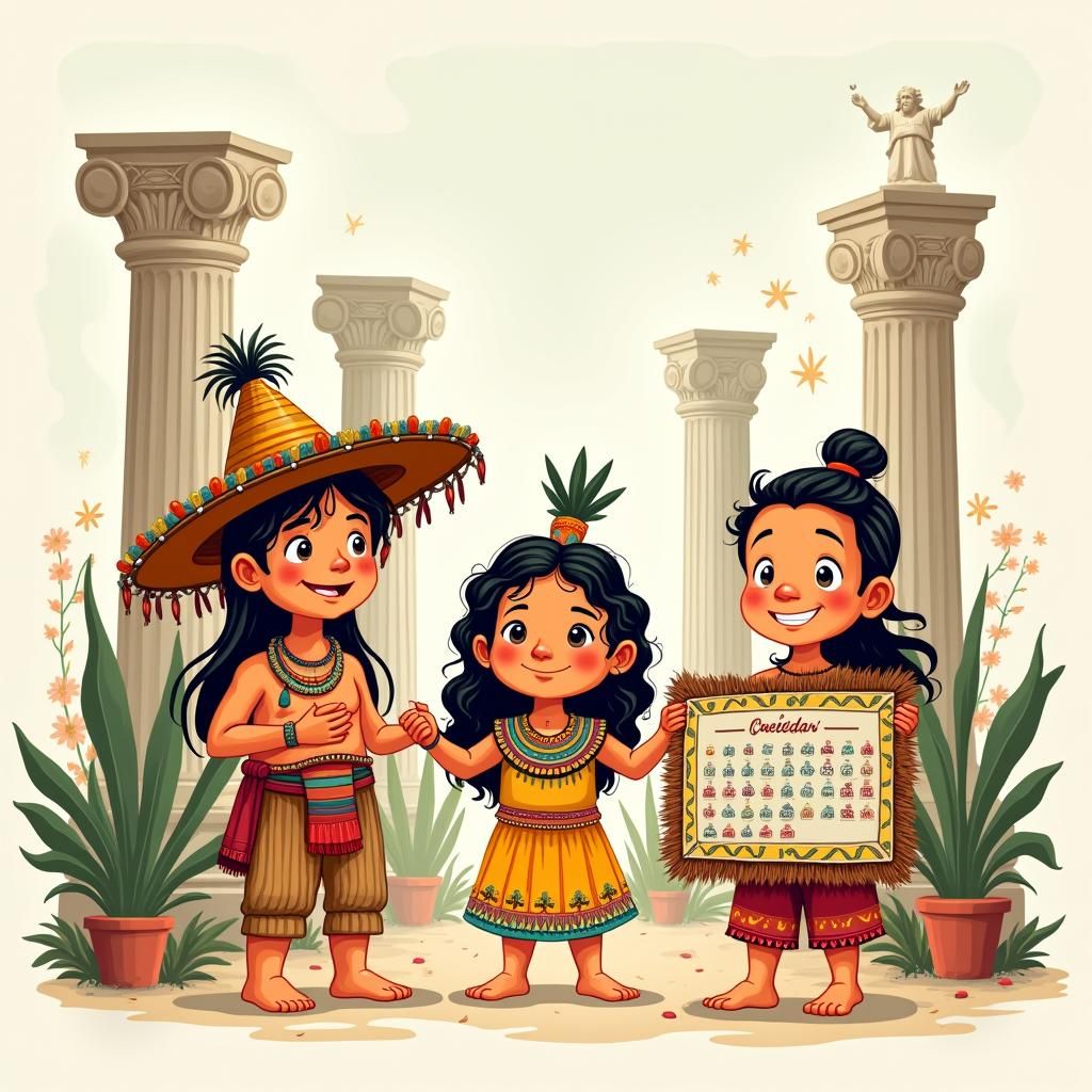 Global Cultures Unite in Colorful Children's Illustration