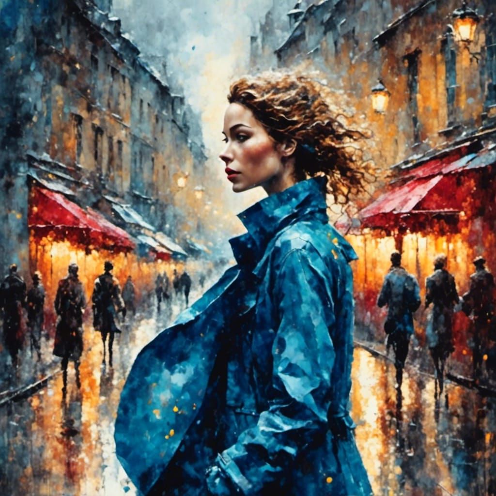 Letting The Rain Wash Away Her Sorrows