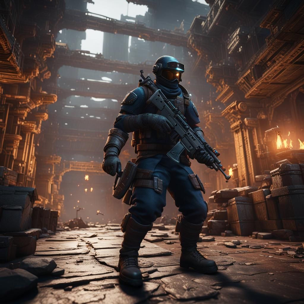 Text Prompt as a Person: 3D Game Cinematic