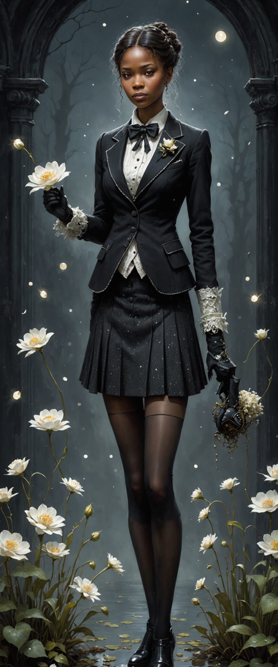 Businesswoman in Fantasy Style, Jean-Baptiste Monge