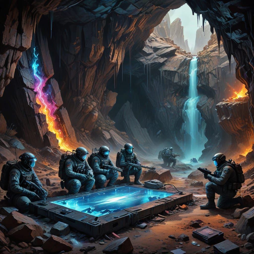 Beneath the Wasteland: A Military Command Center in Graffiti...