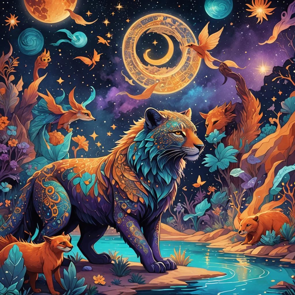 Mystical Oasis Gathering on Terra Ultima