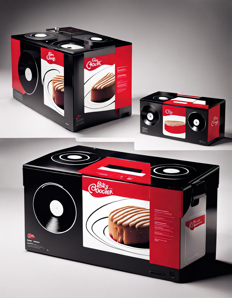 Betty Crocker Rebrands as a DJ with Minimalist Design