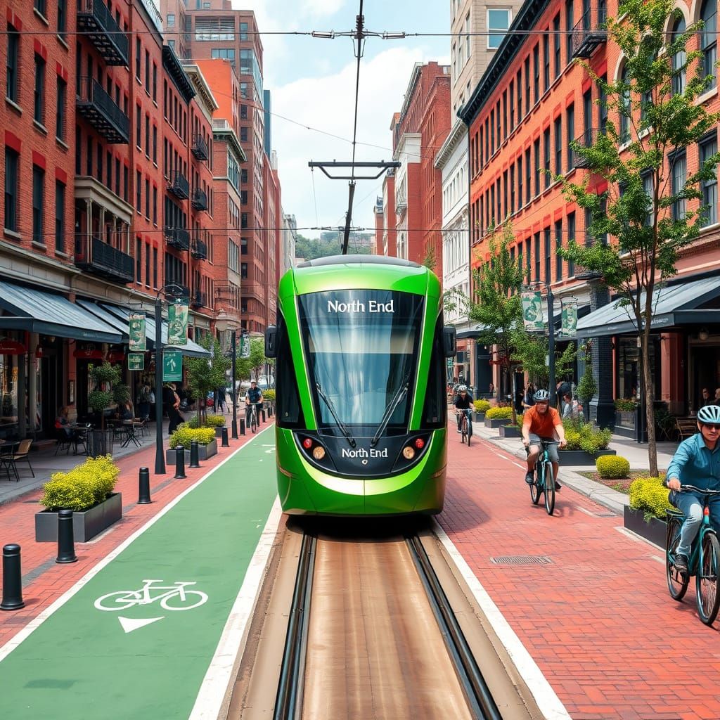 Boston's Futuristic North End: A Car-Free Oasis