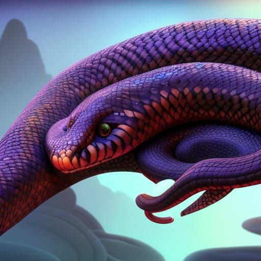 Jungle Book's Kaa: Hypnotic Animated Boa Constrictor