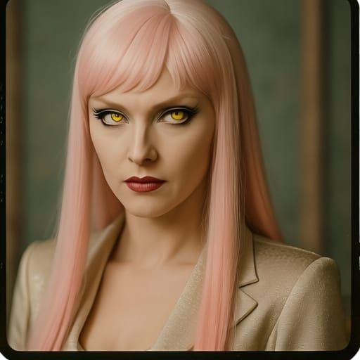 Chronoa, Supreme Kai of Time, in Vintage 1960s Style