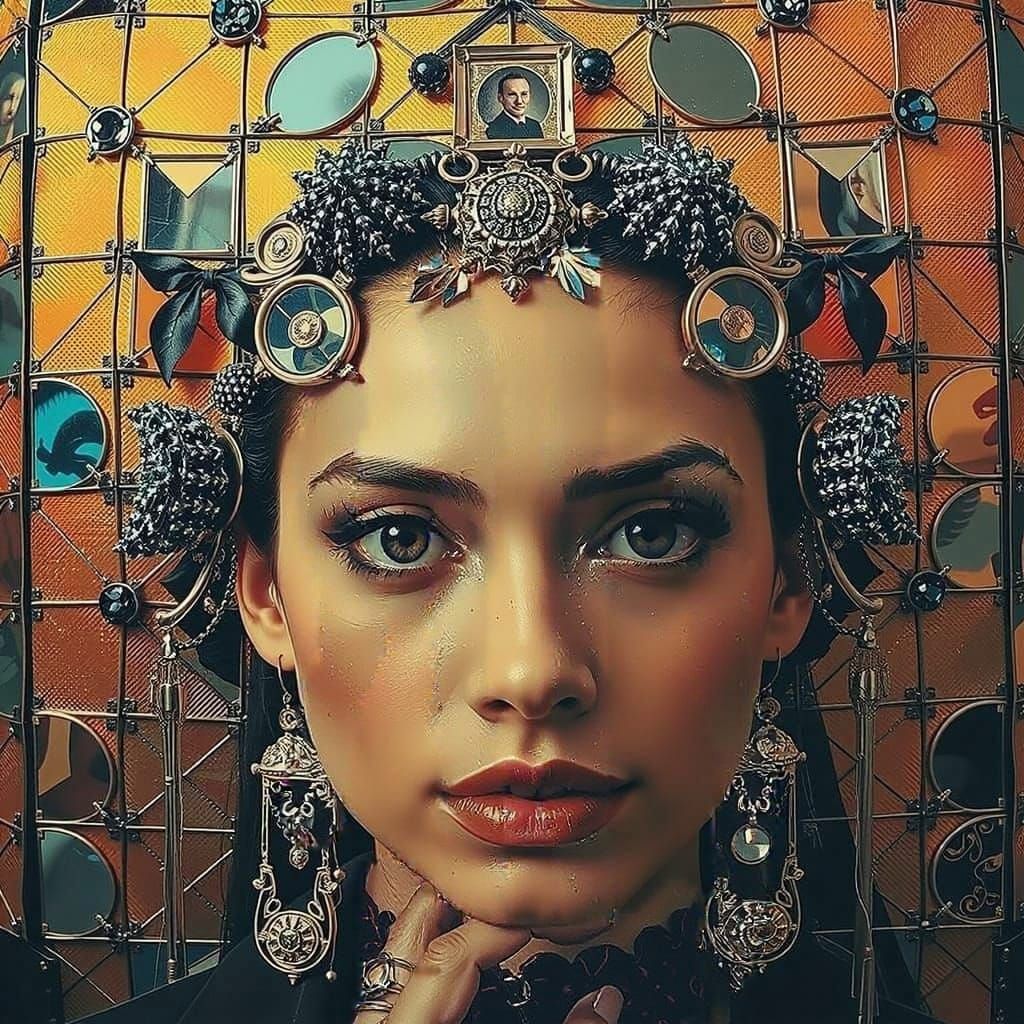 Sensual Masterpiece of Vibrant Opulence