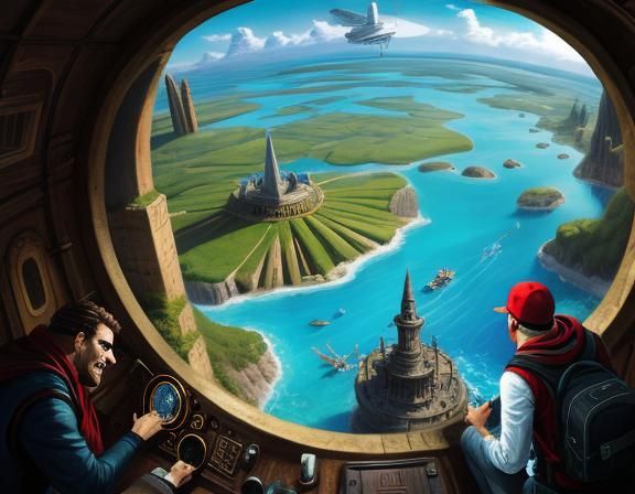 World of Adventures: An AI Interpretation