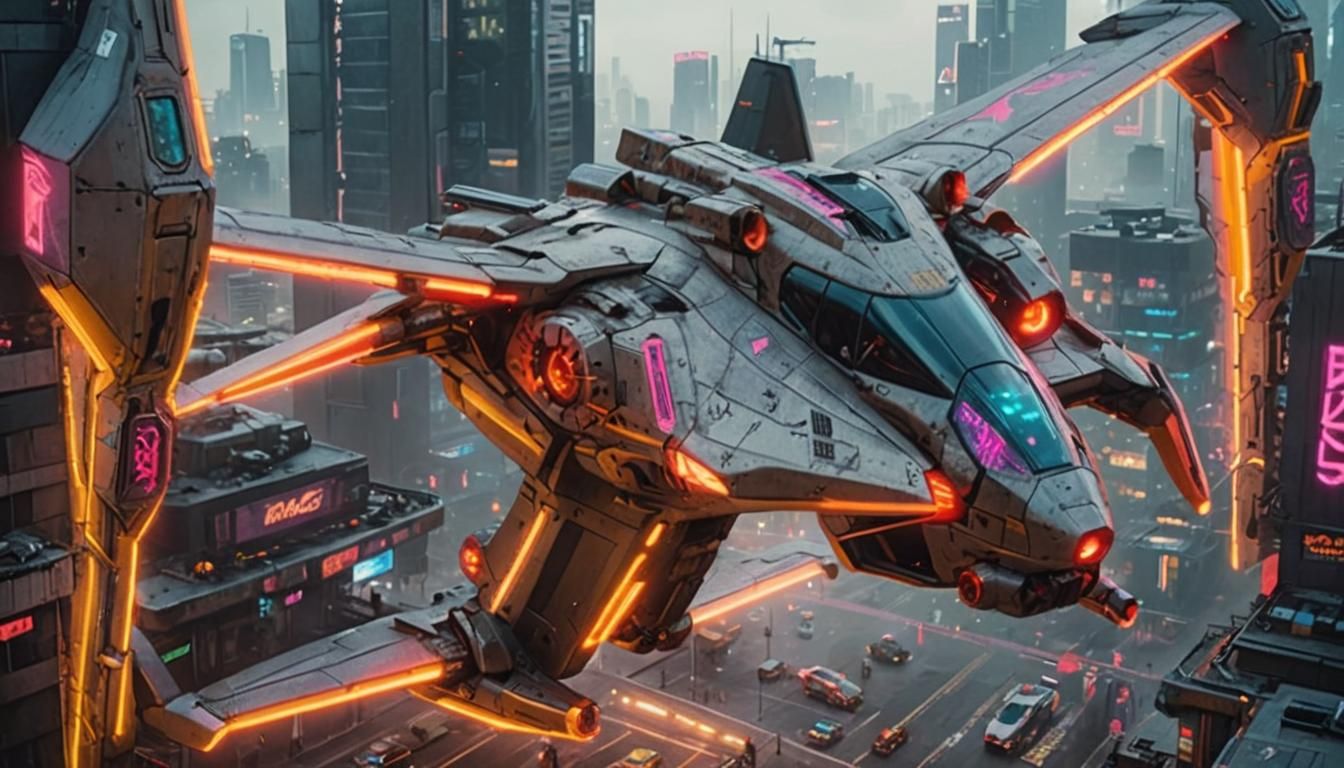Cyberpunk VTOL