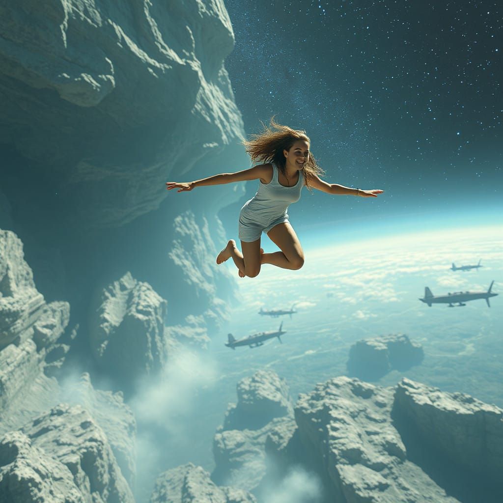 Adrift in a Weightless Simulation, Guided by Purpose