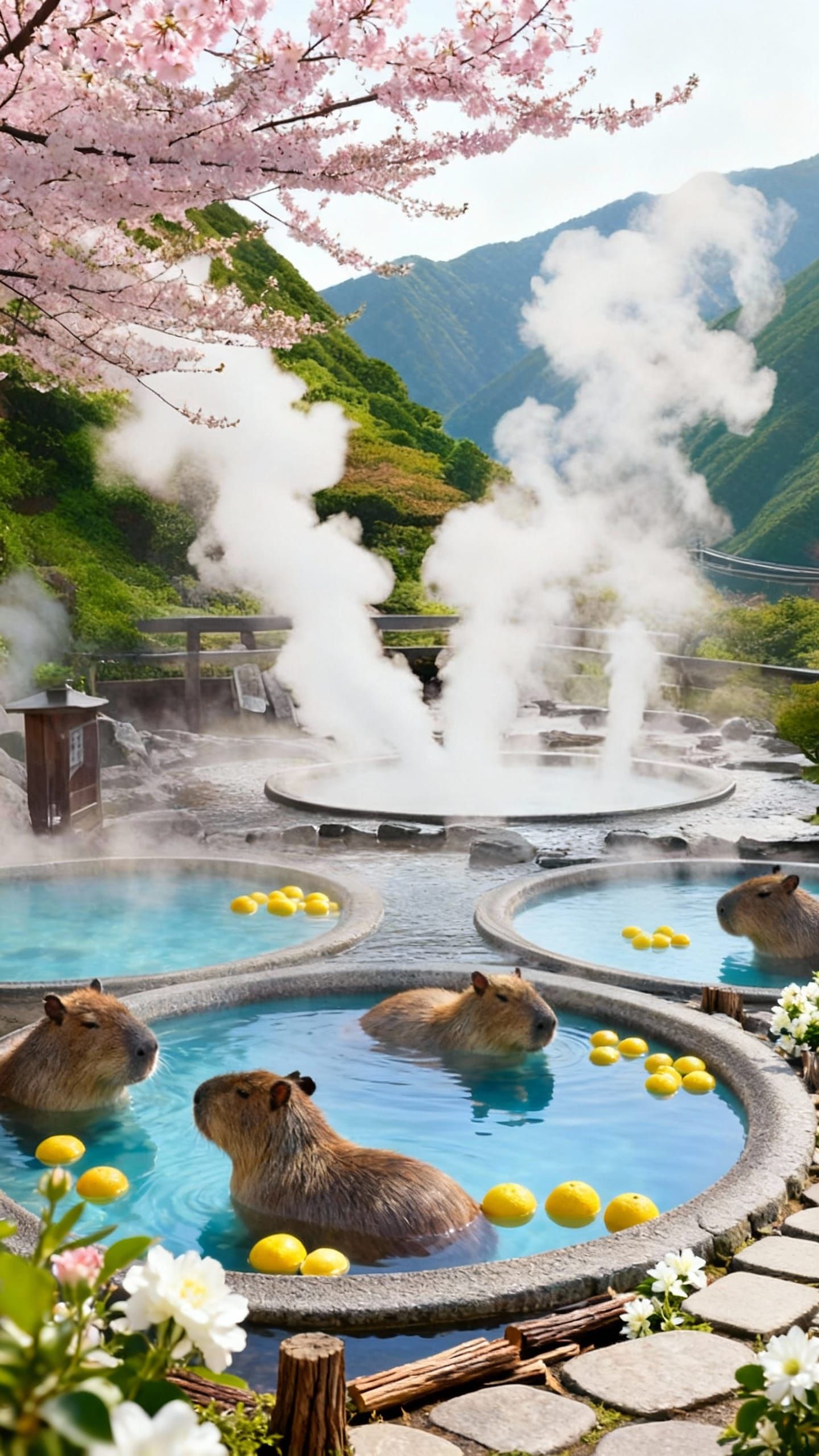 Thermal Springs, Capybaras, and Yuzu