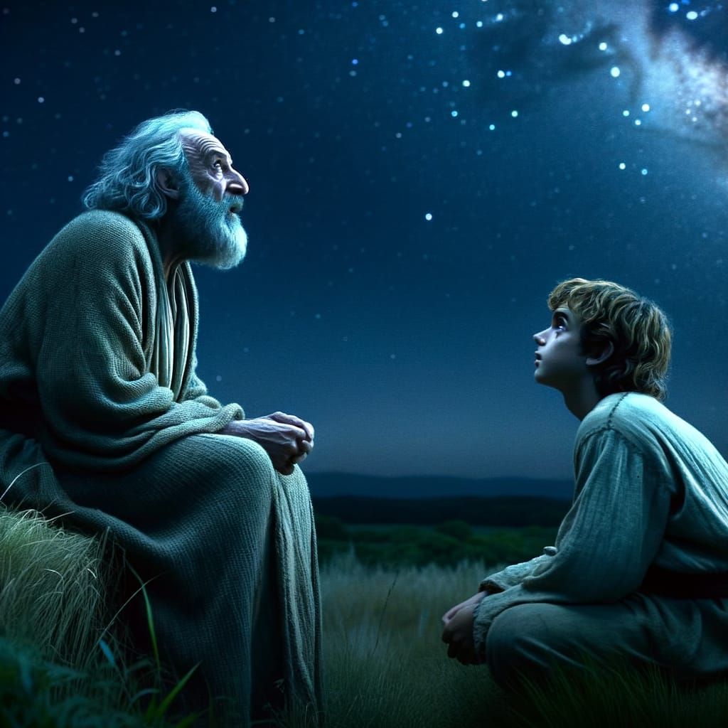 Wisdom Under the Starlit Sky: A Conversation Between Two Gen...