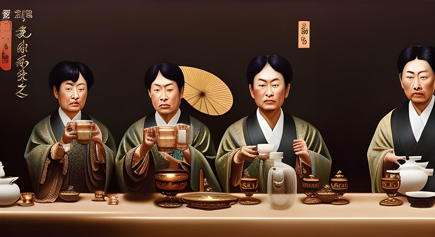 sake drinking session