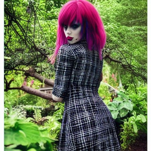 Punk Lilith in the Garden of Eden