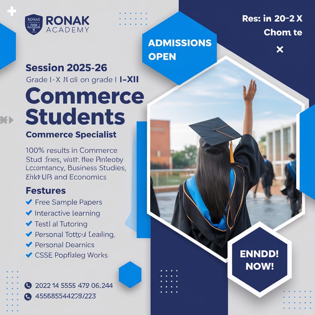 Inspiring Education in Commerce with Ronak Academy