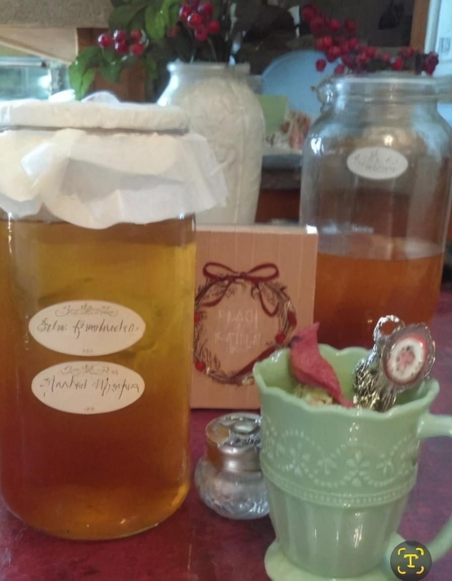 AI Image of Homemade Kombucha