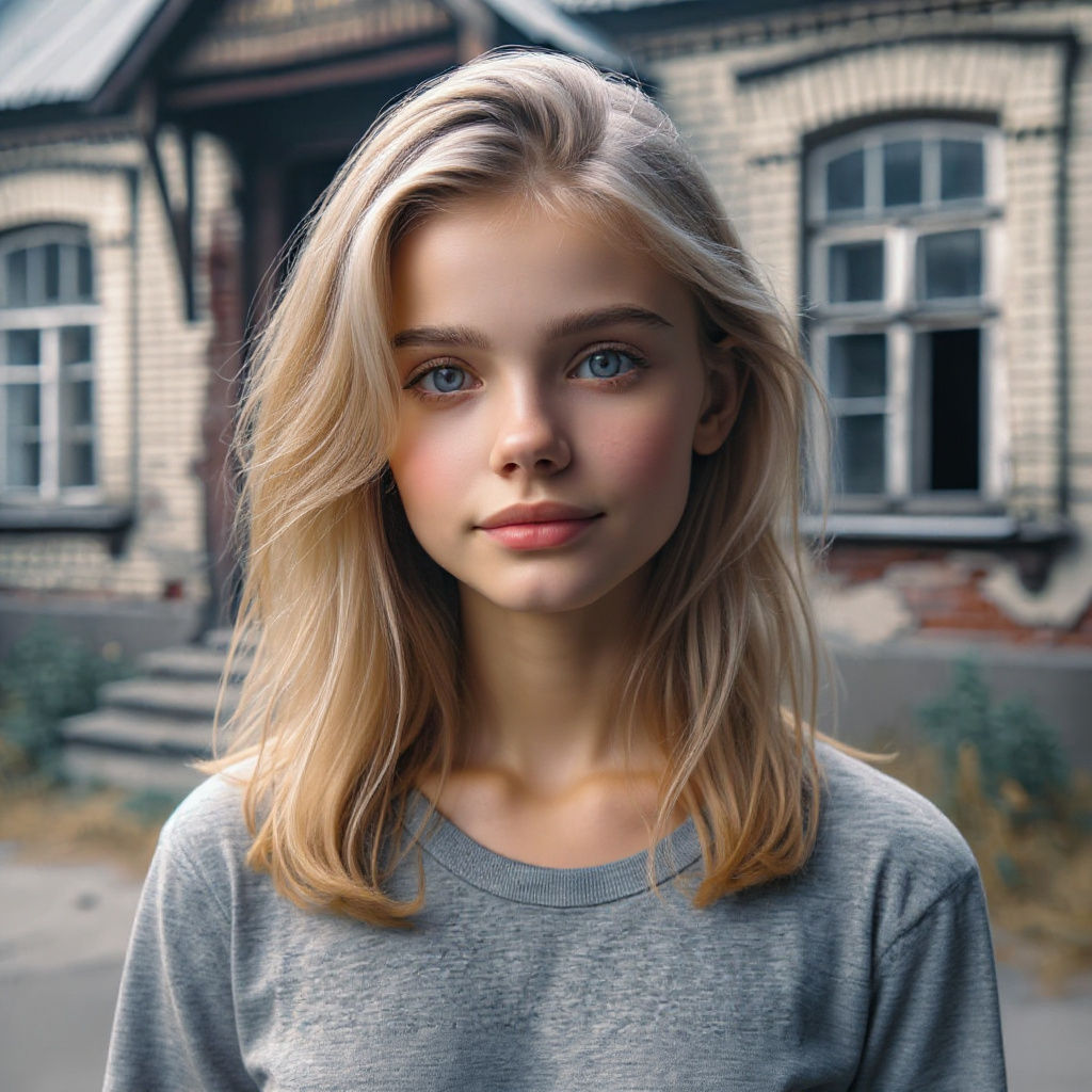 Girl Returns to Childhood Home With Nostalgia