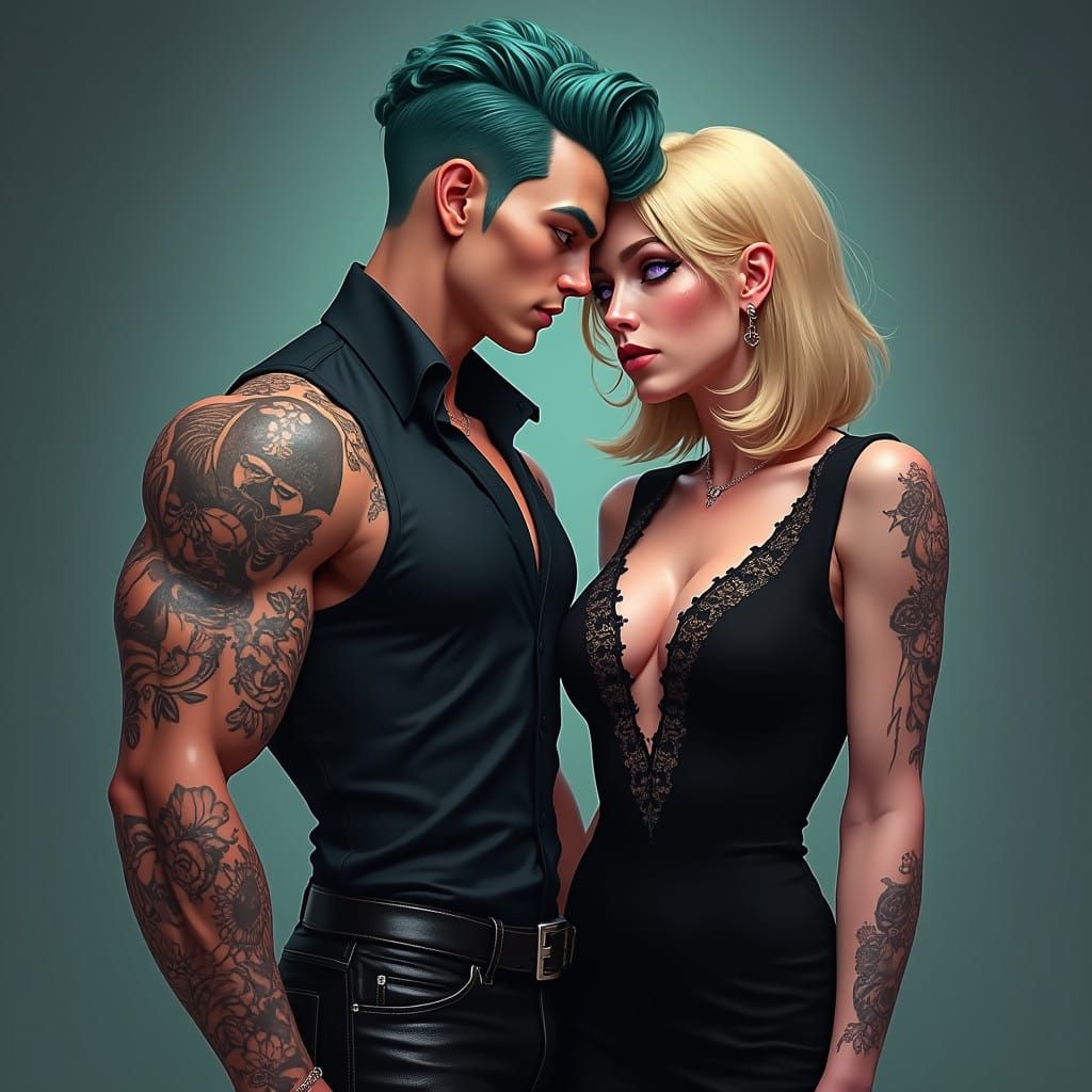 Enchanting Bond in a Fantastical Realm