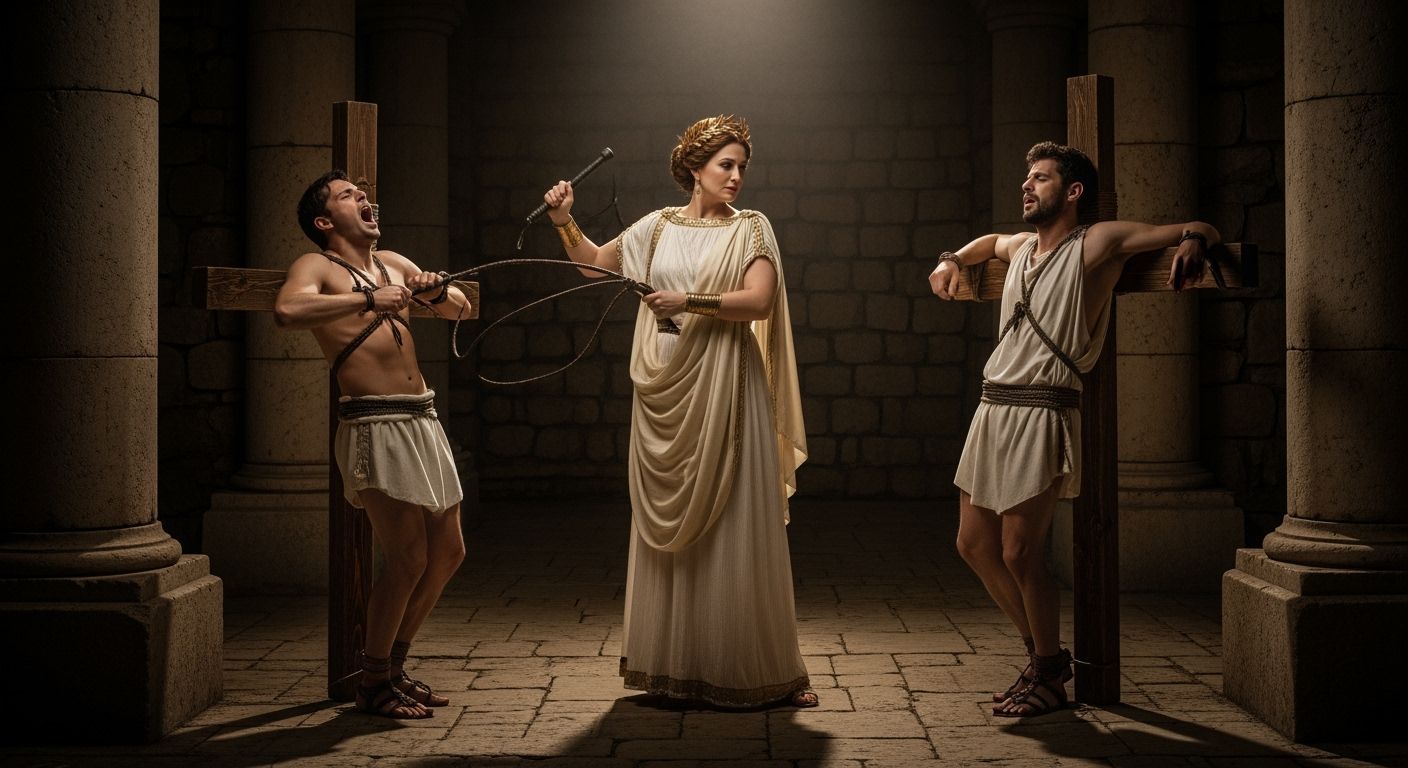 Empress Messalina in Dungeon: Professional Photography