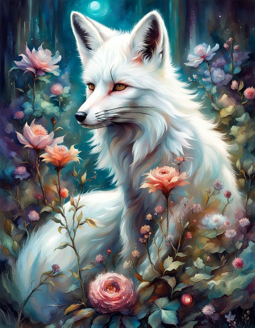 White fox