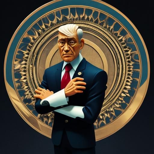 Egotistical President: An AI Interpretation