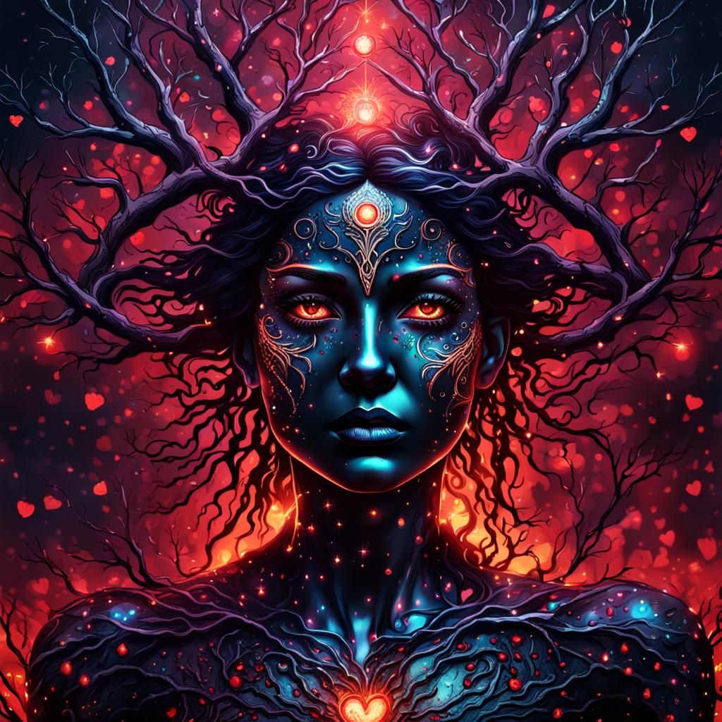 Creepy Goddess of Lightning and Broken Hearts