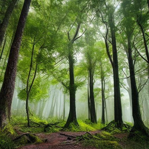 Nature Reclaims Cityscape: Surreal Eco-Art in 8K