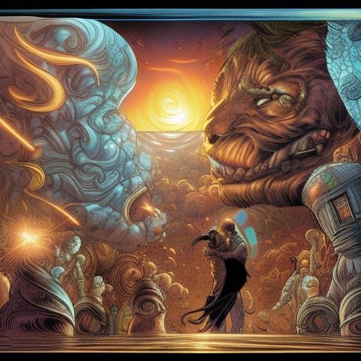 Comic Book Art: The Pursuit of Happiness