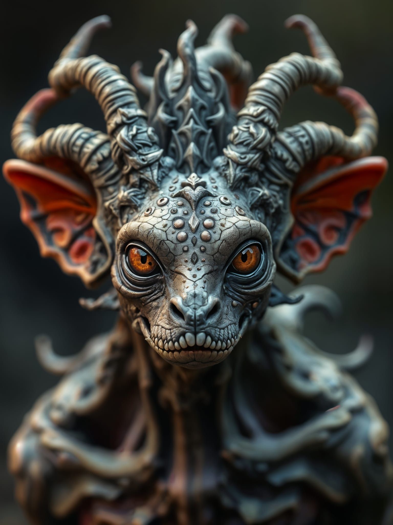 Fantastical Ephemeral Creature: Hyperrealistic DSLR Portrait