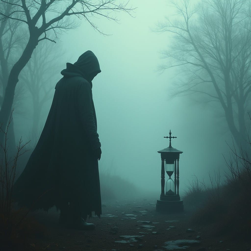 Mysterious Figure Trapped in Time