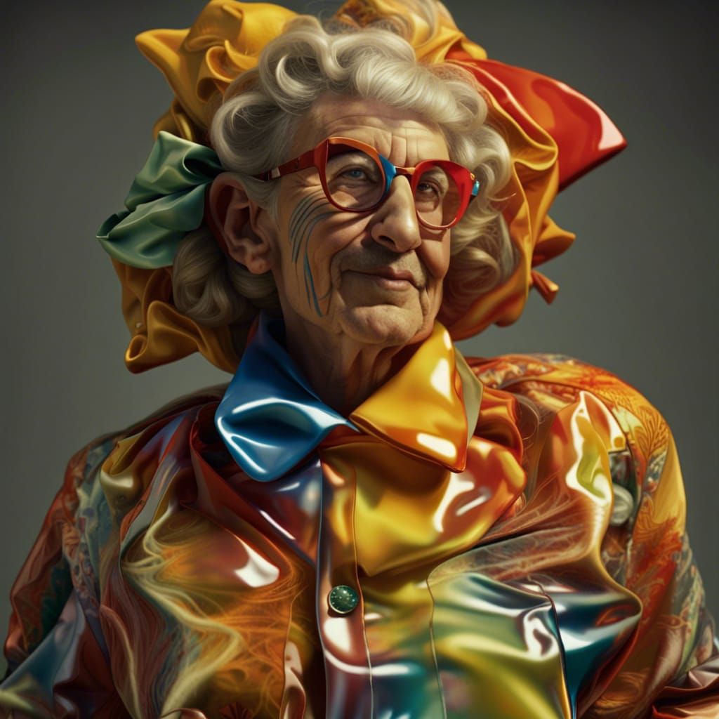 Technicolor Clothing in a Photorealistic Style