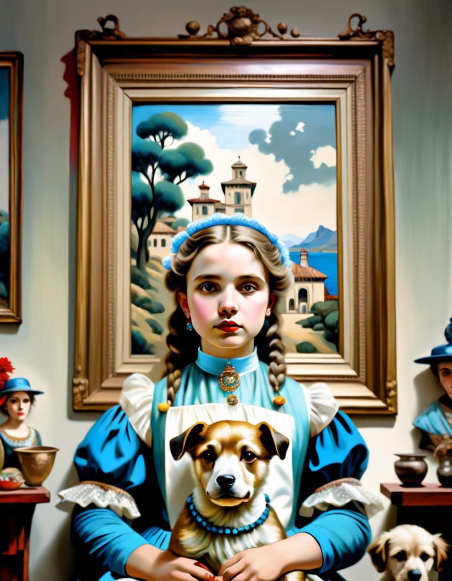 Artist's Expressive Masterpiece in Fauvism Style