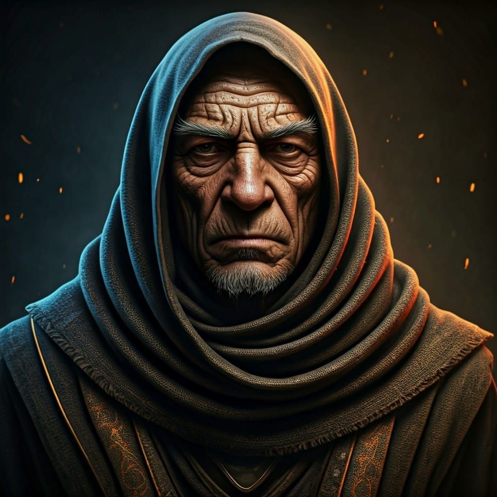 Grizzled Wizard of Ancient Mystical Power