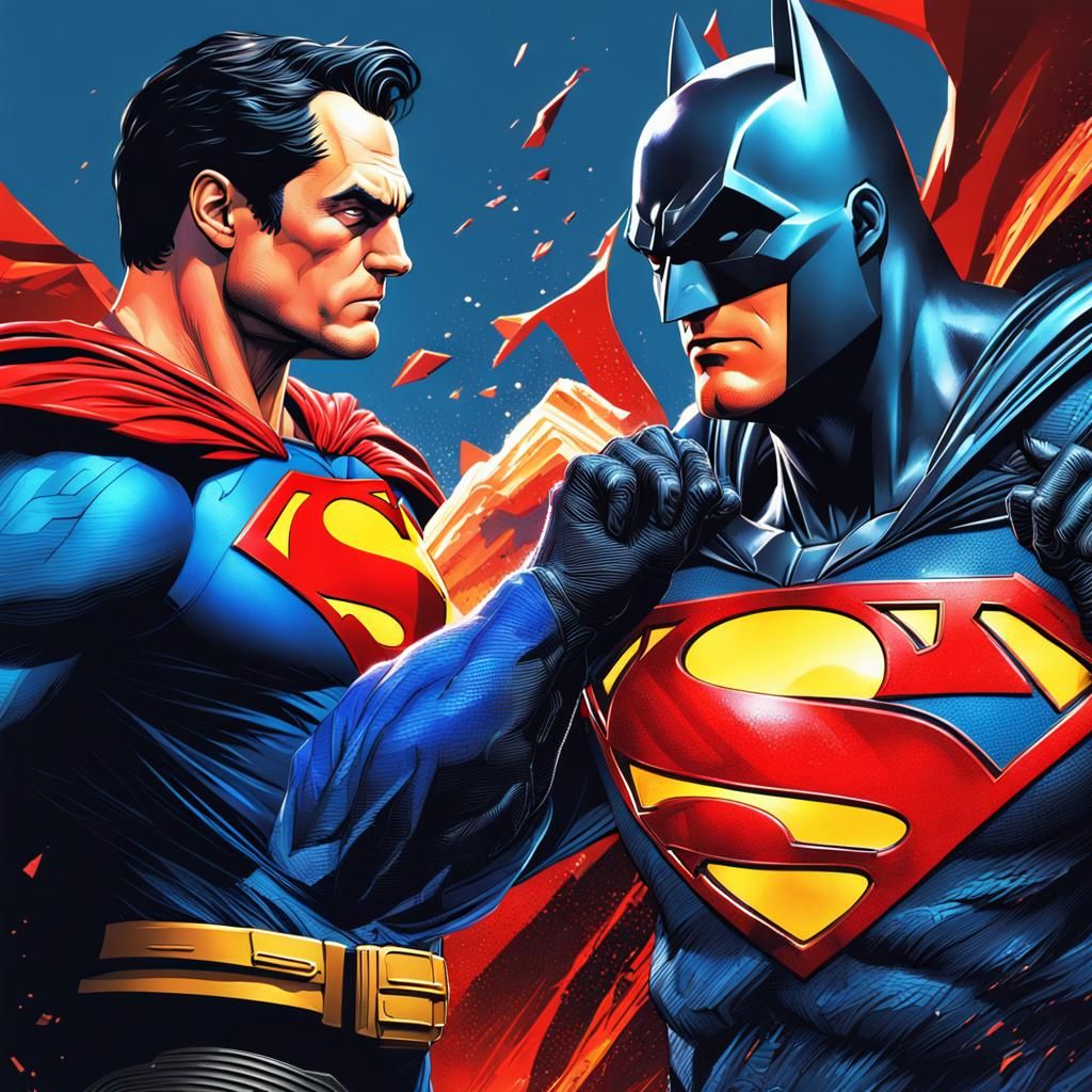 Batman and Superman Mashup