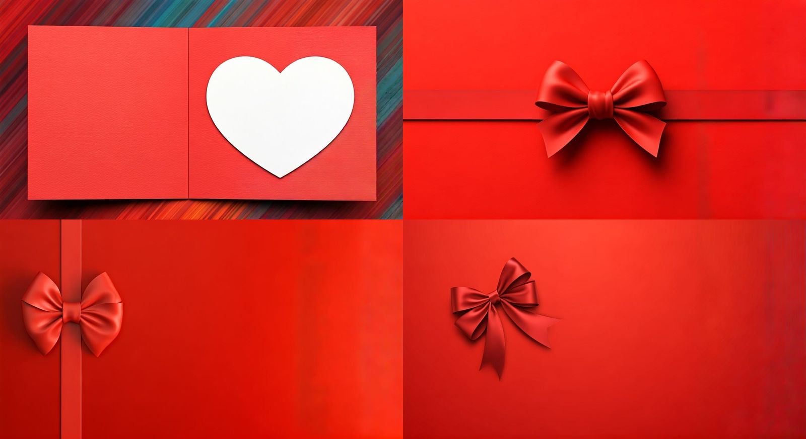 Hyperrealistic Valentine's Day Card in a Vibrant Splash Art...