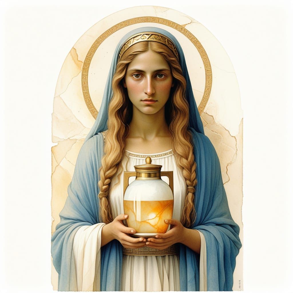 A Half-Greek Half-Jewish Saint with Nard Oil