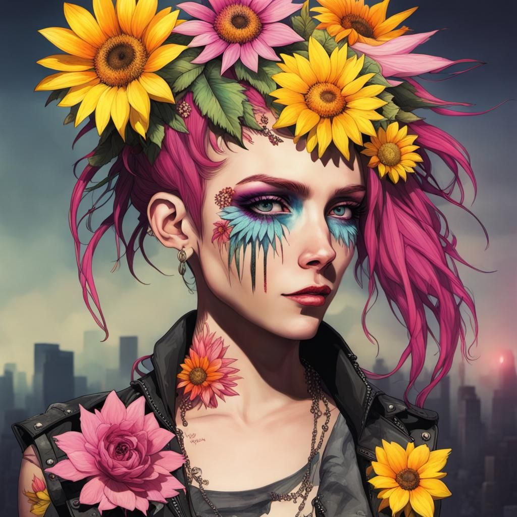 Flowerpunk Sunshinepunk Radiantpunk Fusion