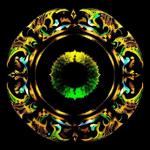 Colorful Floral and Facial Arrangement in High Resolution