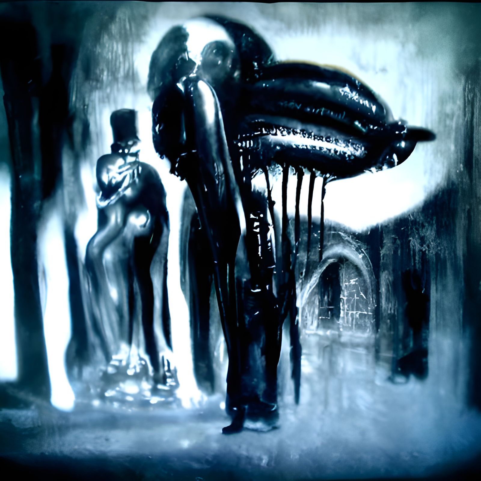 Sinister Love: A Gothic Film Noir Dreamscape