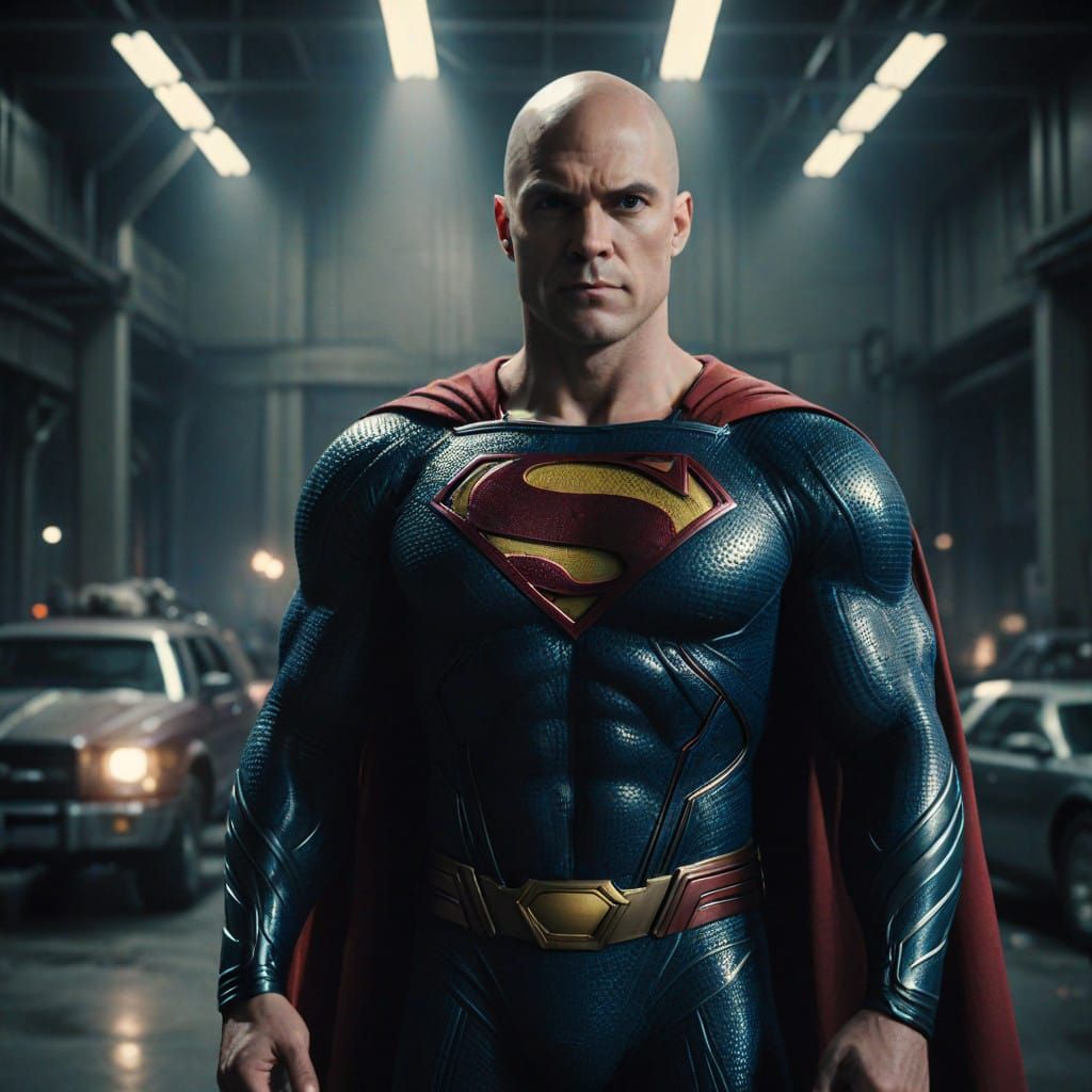 Epic Cinematic Portrait of Lex Luthor as Superman