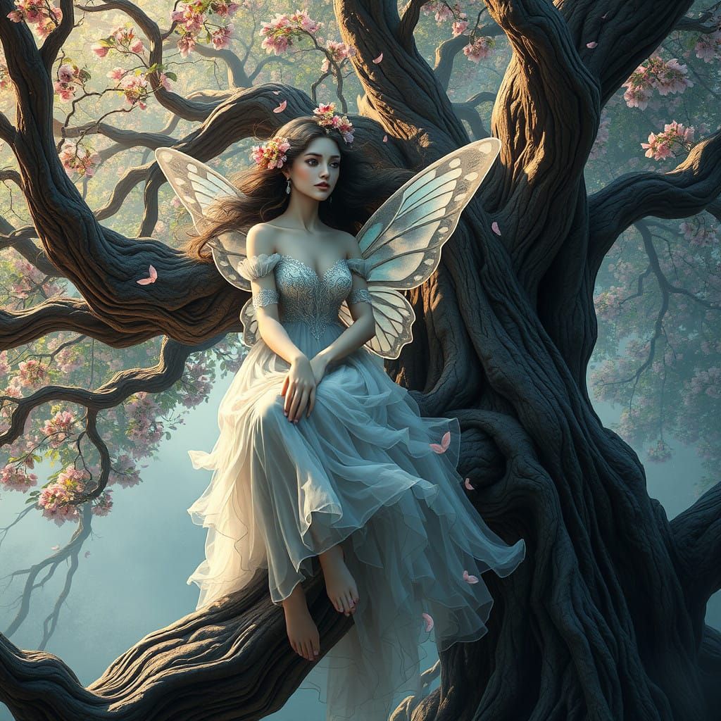 Lady of the Ancient Tree in Whispers of Wonder