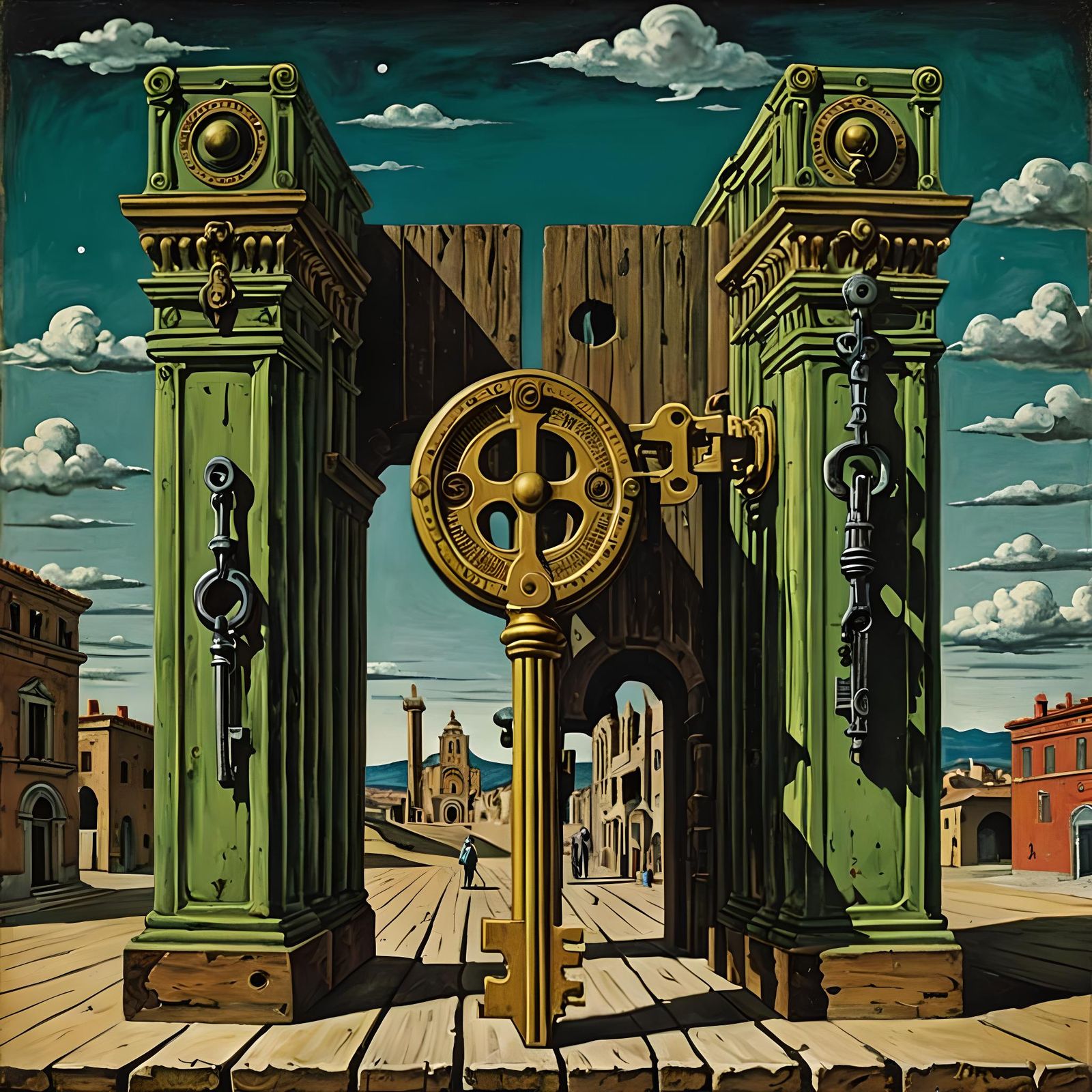 The Key (metaphysical painting)