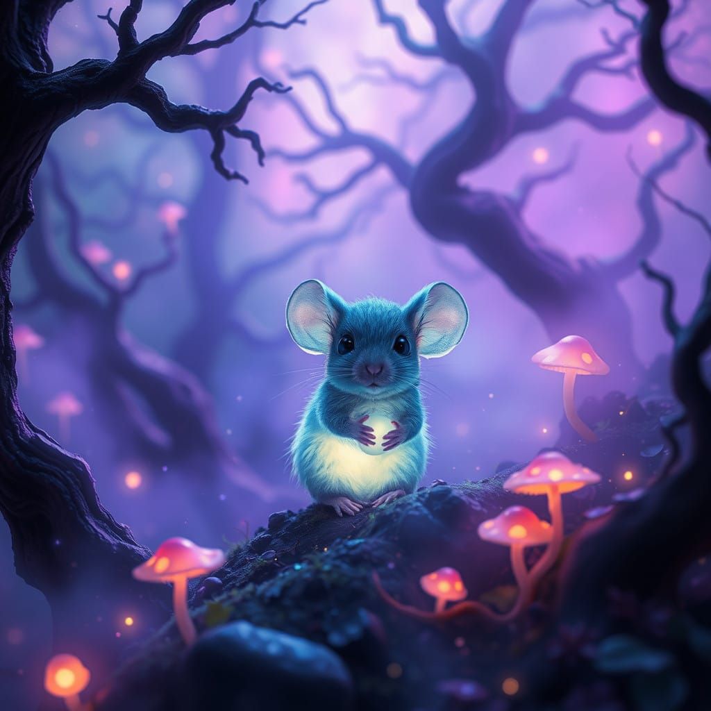 Whispers of an Enchanted Realm, in Soft Pastels