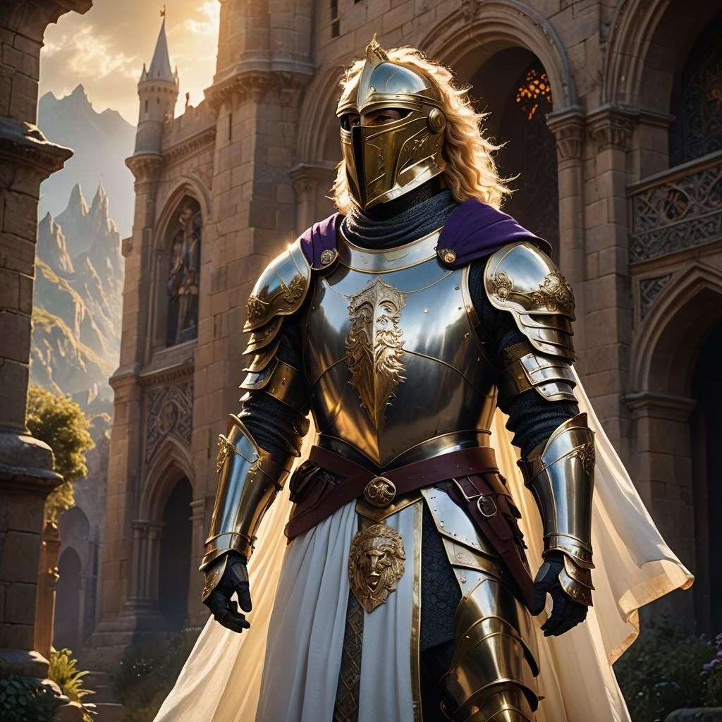Majestic Knight in Shining Armor Concept Art