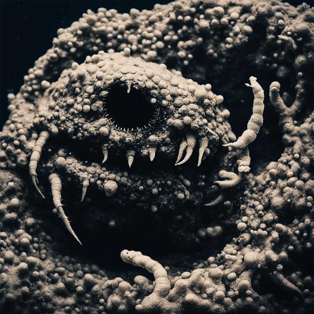 Eldritch Deep Sea Monster of the Mariana Trench