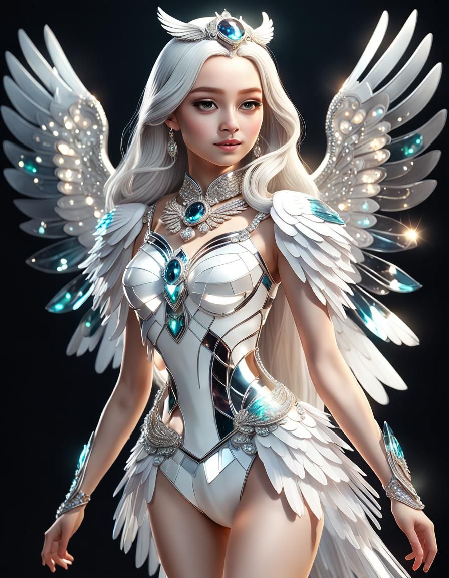 Crystal Princess: 3D Photorealistic Rendering