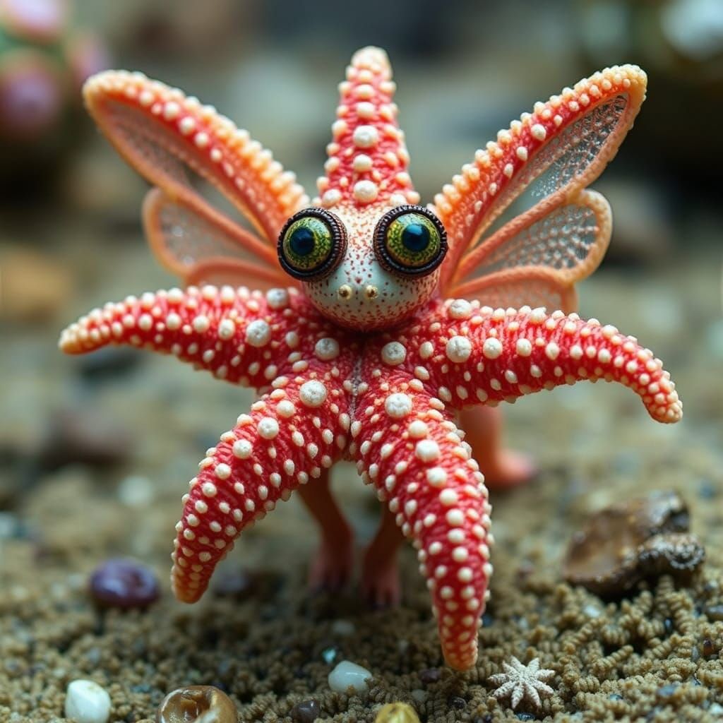 Weird and Beautiful Starfish Fairy Hybrid