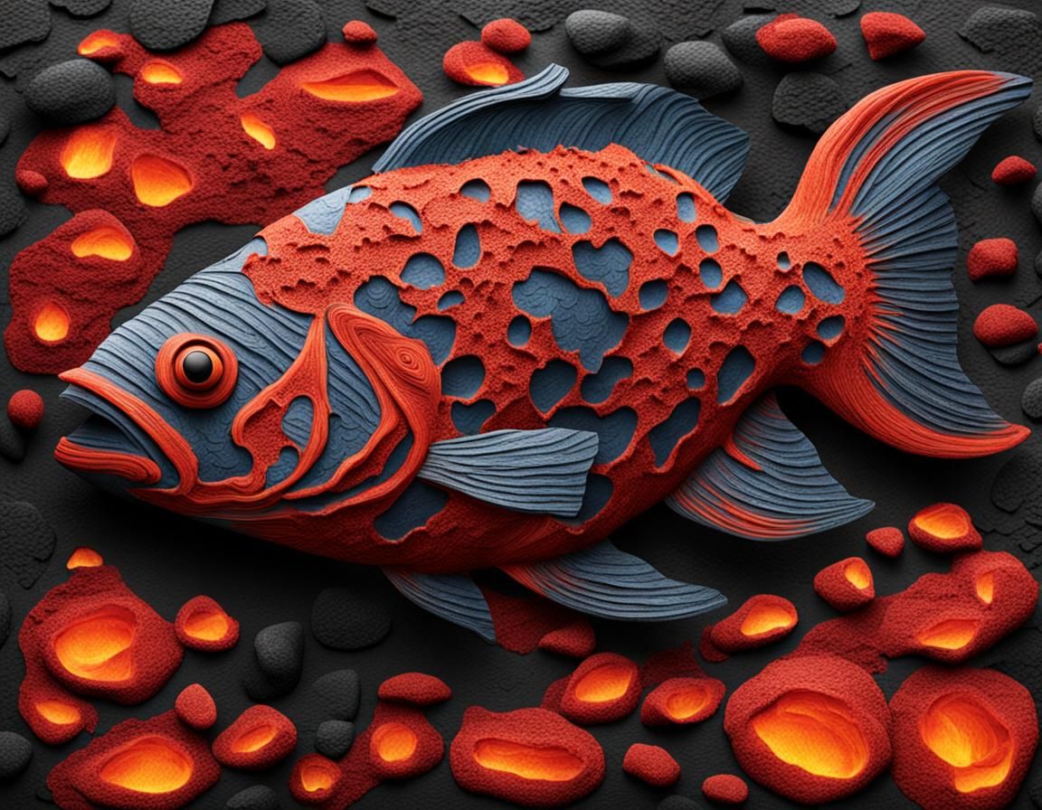 Lava Fish: A Molten Creature