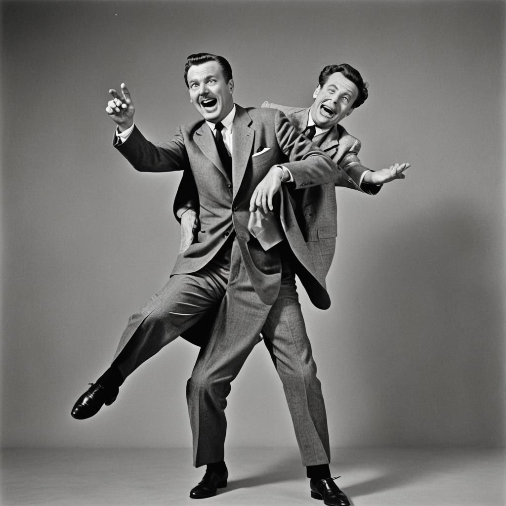 Striking Portrait in Halsman's Style